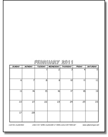 Custom Calendar-fun