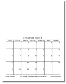Custom Calendar-fun