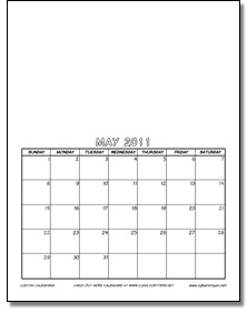 Custom Calendar-fun