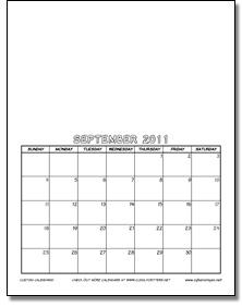 Custom Calendar-fun