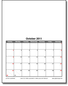 Custom Calendar-formal