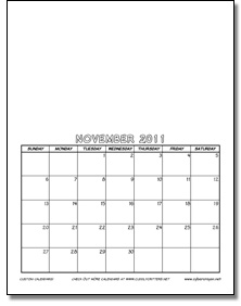 Custom Calendar-fun