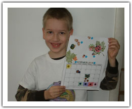 Decorated Calendar 02