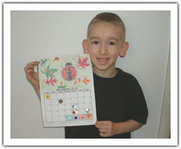 Decorated Calendar 02