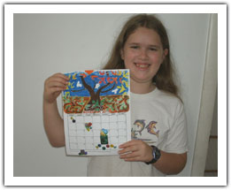 Decorated Calendar 02