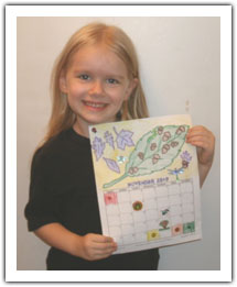 Decorated Calendar 01