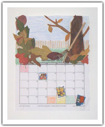 Decorated Calendar 01