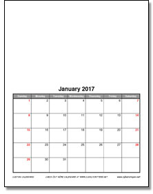 Custom Calendar-formal