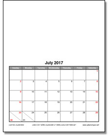 Custom Calendar-formal