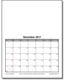 Custom Calendar-formal