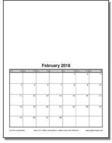 Custom Calendar-formal