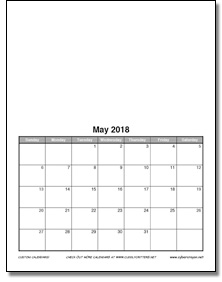 Custom Calendar-formal