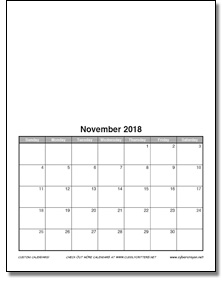 Custom Calendar-formal