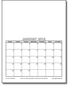 Custom Calendar-fun