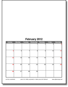 Custom Calendar-formal