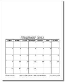 Custom Calendar-fun