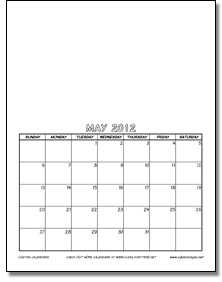 Custom Calendar-fun