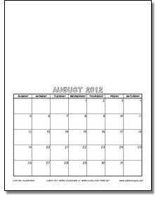 Custom Calendar-fun
