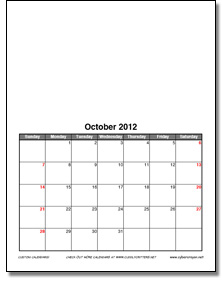 Custom Calendar-formal