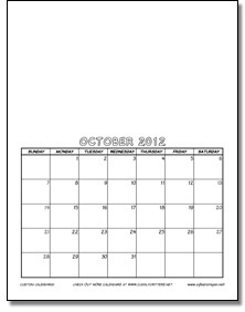 Custom Calendar-fun