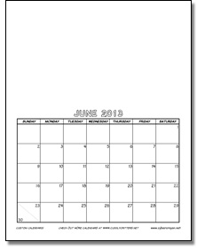 Custom Calendar-fun