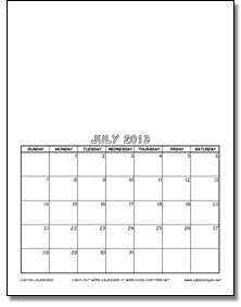 Custom Calendar-fun