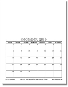 Custom Calendar-fun