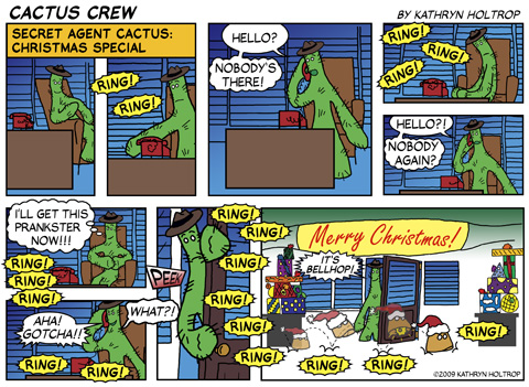 Web Comic - Cactus Crew™: Christmas Special