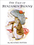 CyberCrayon cover for the classic children's story The Tale Of Benjamin Bunny, by Beatrix Potter