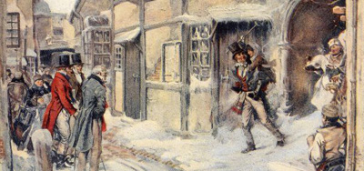 Illustration by George Alfred Williams - from the Charles Dickens classic, A Christmas Carol