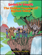 Ad for Searching for Sasquatch comic book sold through Amazon.com